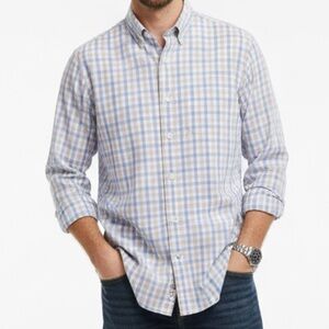 Vineyard Vines Murray Shirt Plaid Button Down Small Cotton
